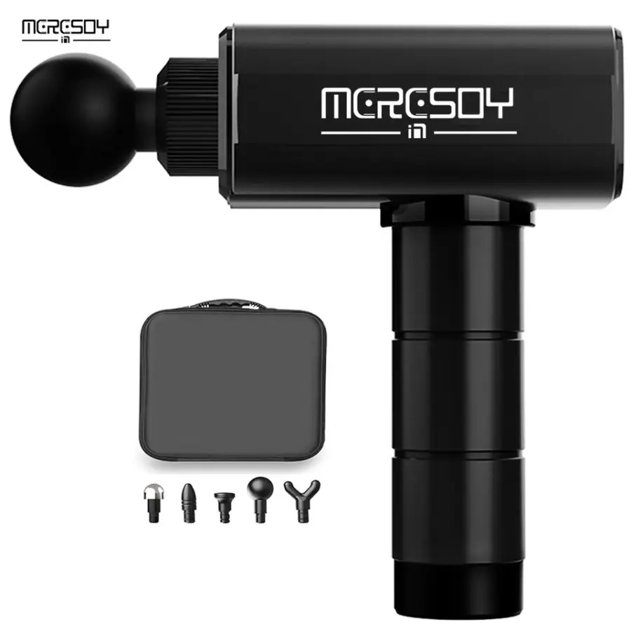 Meresoy Electric Massage Gun, 4 Levels Manual Spine Activator Chiropractic Adjustment Correction Tool with Four Massage — view 1