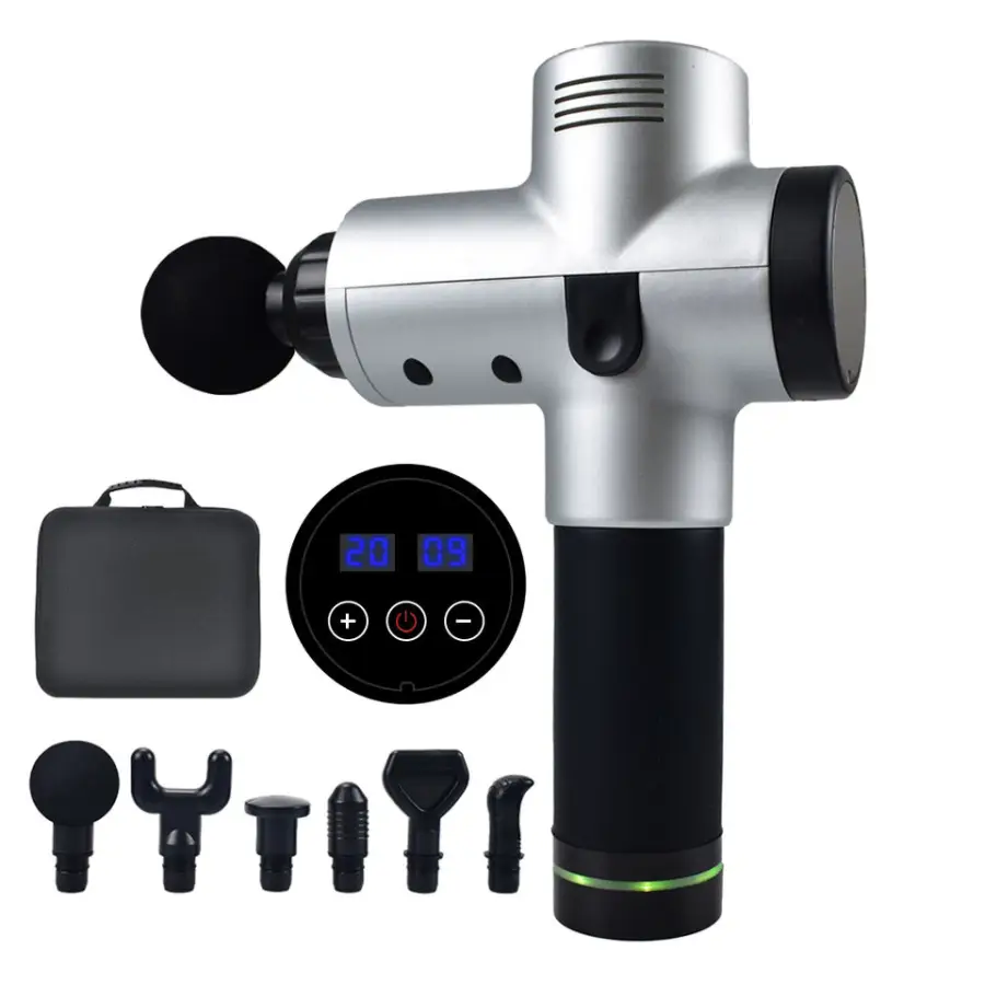 2020 Other Massager Products 30 Speed LCD Electric Cordless Portable Percussion Body Muscle Fascia Dropshipping Massage Gun — image 4