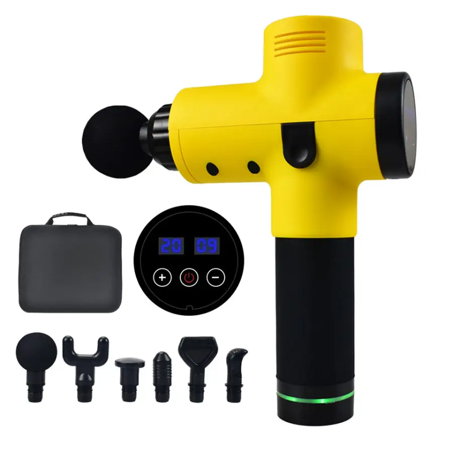 2020 Other Massager Products 30 Speed LCD Electric Cordless Portable Percussion Body Muscle Fascia Dropshipping Massage Gun — image 5