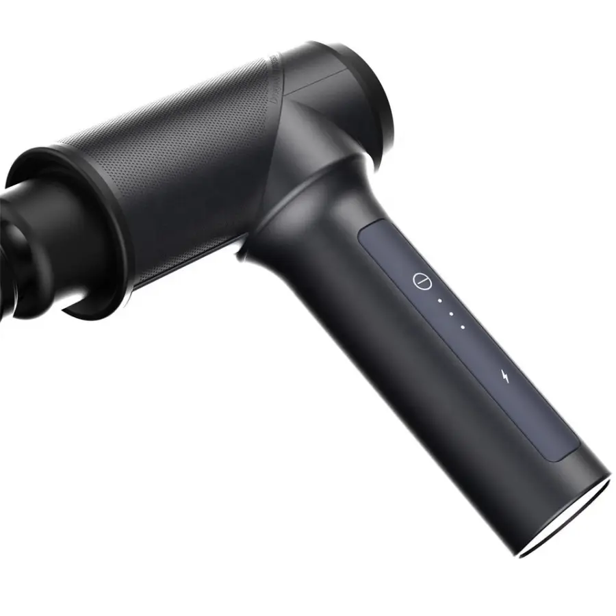 Meresoy Handheld Massager Quiet 40-75dB Professional Deep Tissue Massager 6 Attachment Massage Gun with Carrying Case for Body — image 5