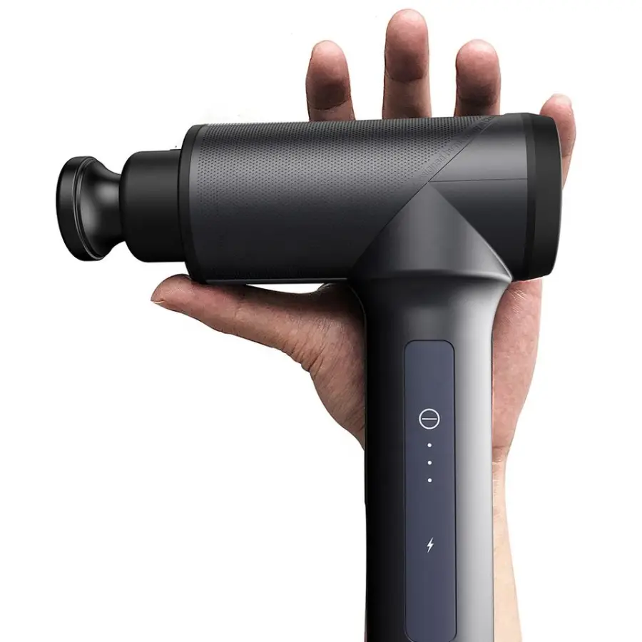 Meresoy Handheld Massager Quiet 40-75dB Professional Deep Tissue Massager 6 Attachment Massage Gun with Carrying Case for Body — image 7