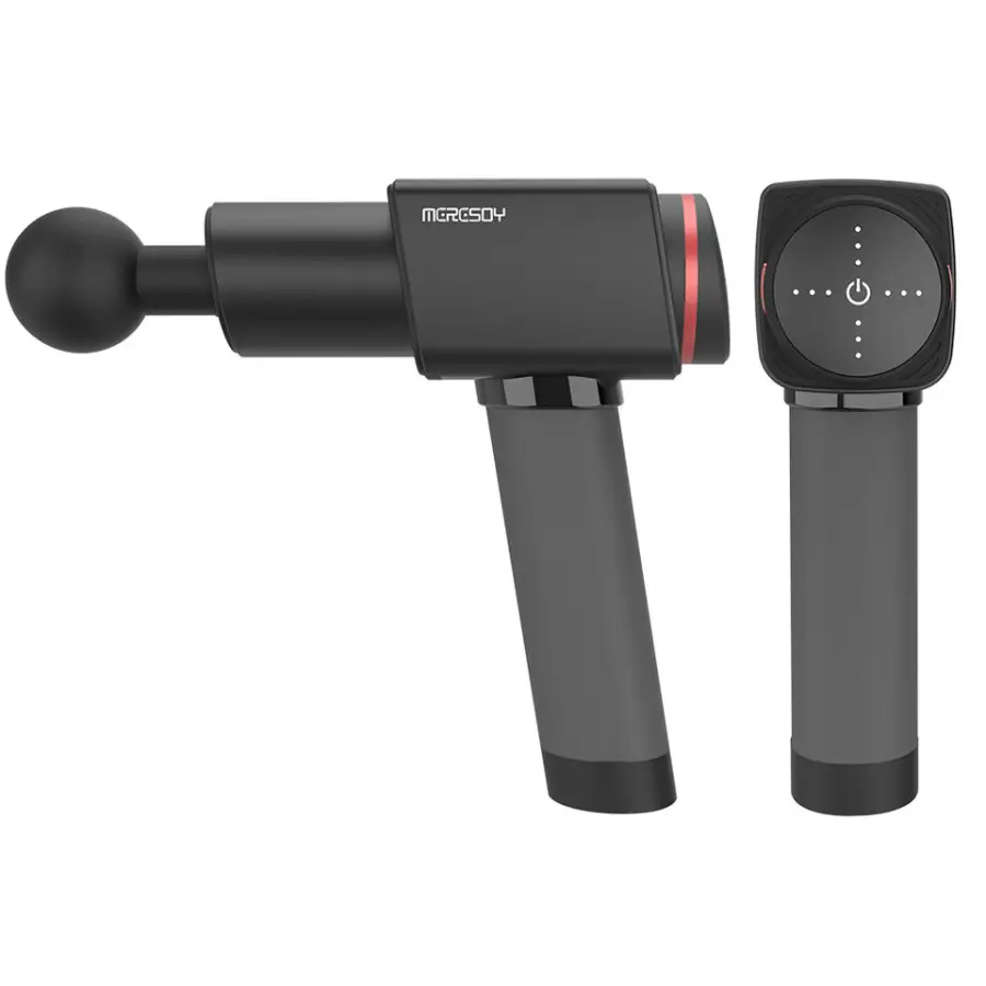 For MERESOY Super S Portable Handheld Cordless Electric Massage Gun Full Body Muscle Deep Tissue Vibrator with Facial Percussion — image 5