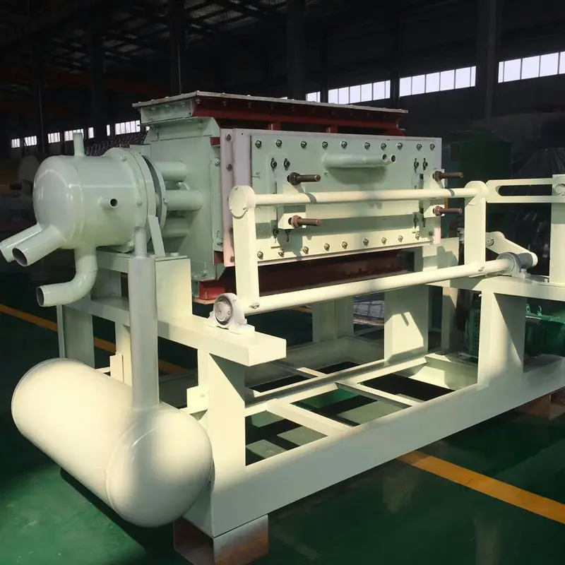Fuyuan Full Automatic Paper Pulp Molding Machine Paper Egg Tray Machine Paper Fruit Apple Plate Dish Making Machine — image 4