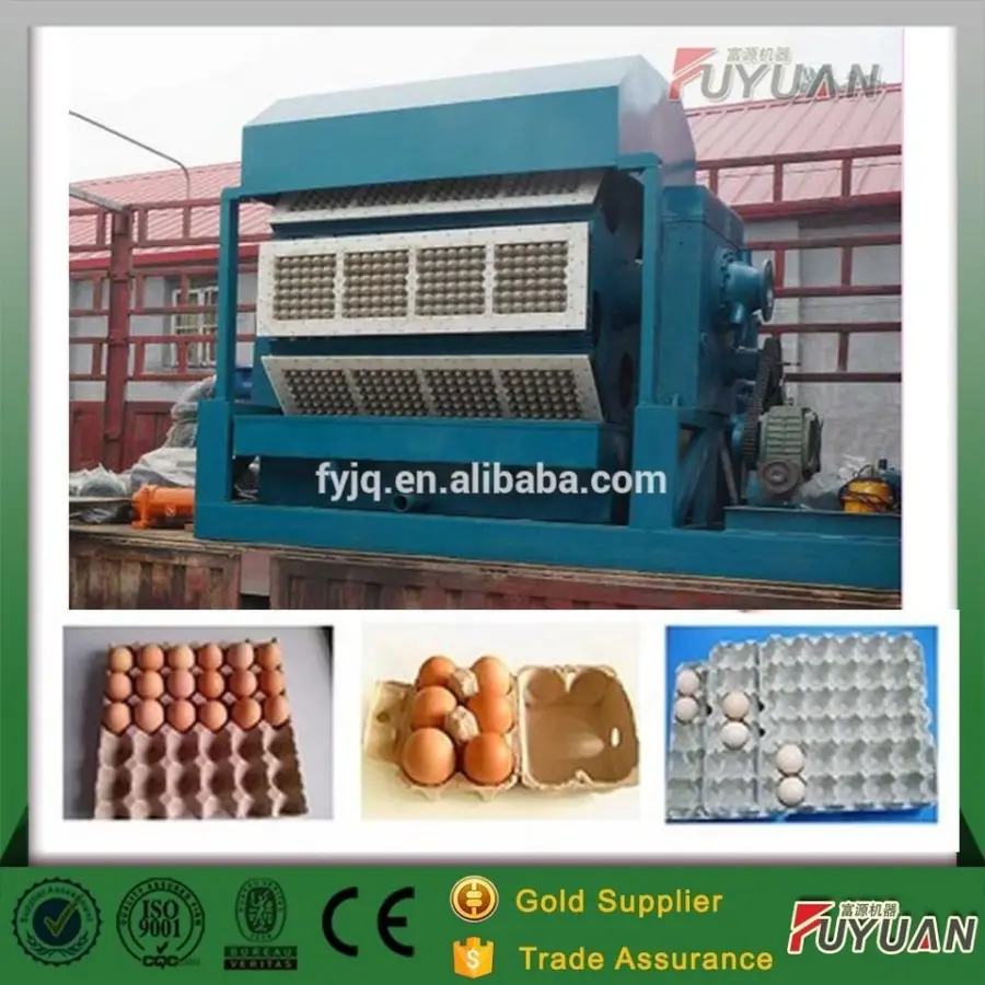 Fuyuan Waste Paper Pulp Egg Tray Machine Egg Carton Making Machine Pakistani — image 2