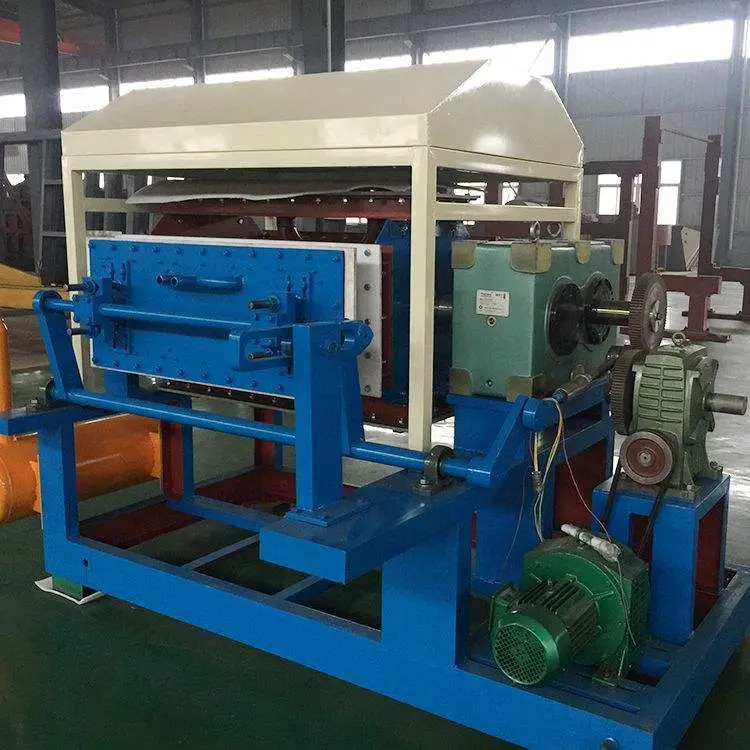 Hot Sale Paper Pulp Fruit Tray Moulding Machine Egg Carton Tray Making Machine — view 3