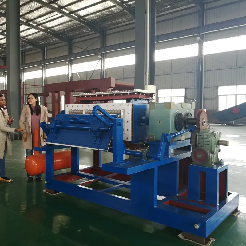 Fully Automatic PLC Controlled Egg Carton & Tray Making Machine Pump Gearbox Motor Engine-High Capacity 150pcs/min 220V/380V — image 3