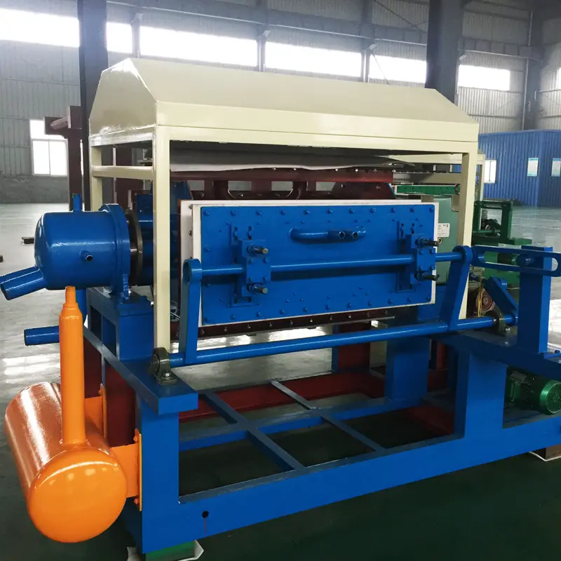 Fully Automatic PLC Controlled Egg Carton & Tray Making Machine Pump Gearbox Motor Engine-High Capacity 150pcs/min 220V/380V — image 4