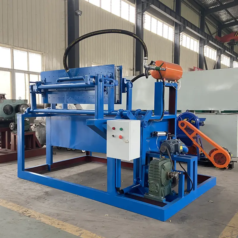 Fully Automatic PLC Controlled Egg Carton & Tray Making Machine Pump Gearbox Motor Engine-High Capacity 150pcs/min 220V/380V — image 5