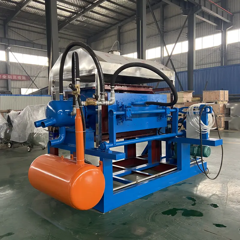 Fully Automatic PLC Controlled Egg Carton & Tray Making Machine Pump Gearbox Motor Engine-High Capacity 150pcs/min 220V/380V — image 6