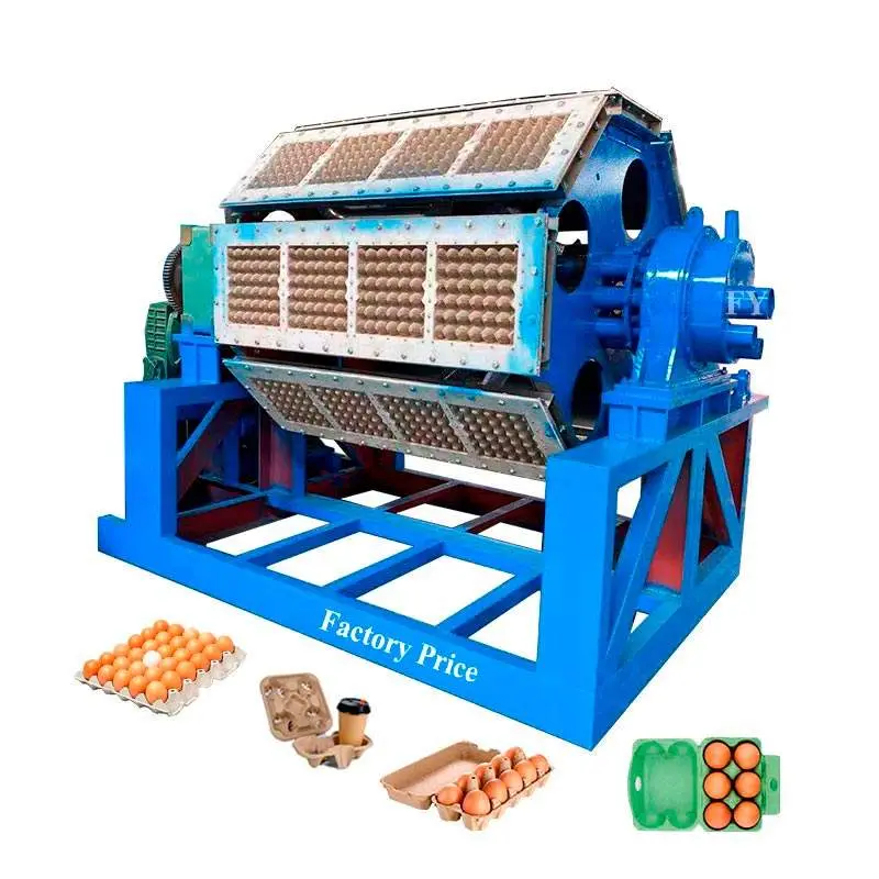 Fuyuan Factory High Production Speed and Efficiency Wine Cake Tray Forming Machine — view 1