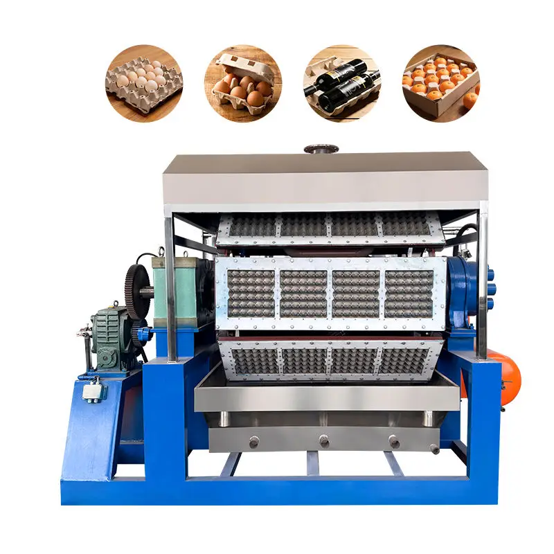 Fuyuan Factory Paper Making Machines Factory Small Automatic Egg Tray Machine South Africa — view 2
