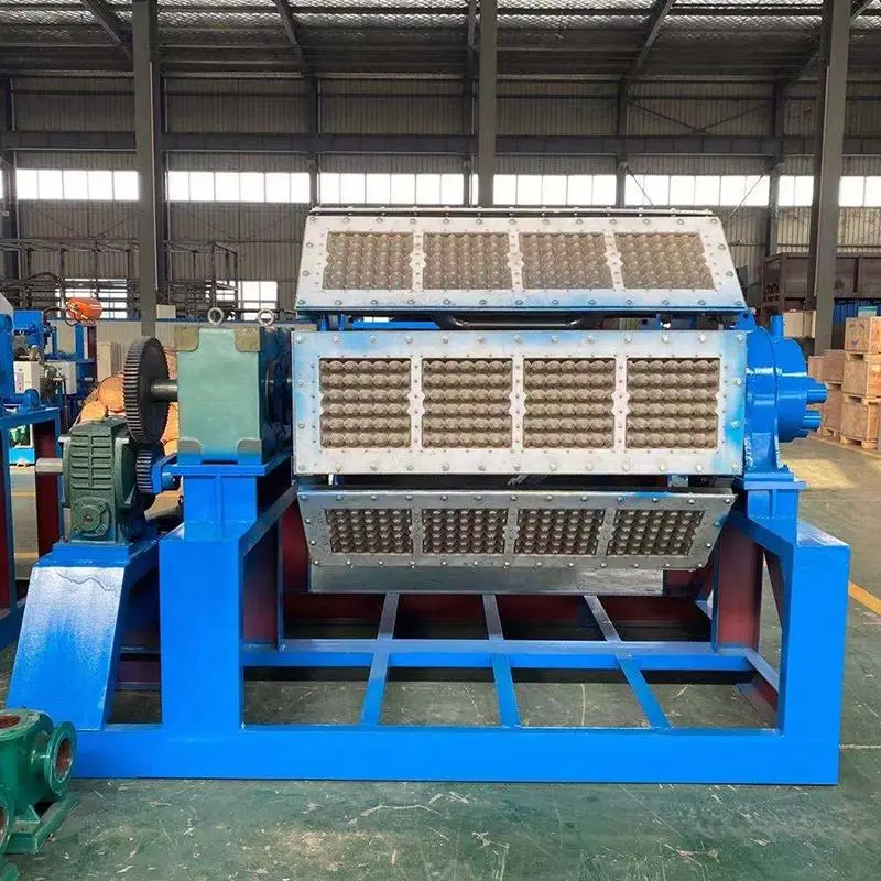Henan Fuyuan Factory Price Pulp Egg Tray Making Machine Paper Egg Tray Machine Automatic for Sale — view 2