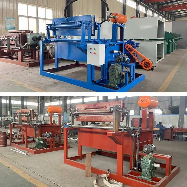 Small Semi Automatic Recycling Paper Pulp Egg Tray Machine Price to Make Eggs Trays — image 4