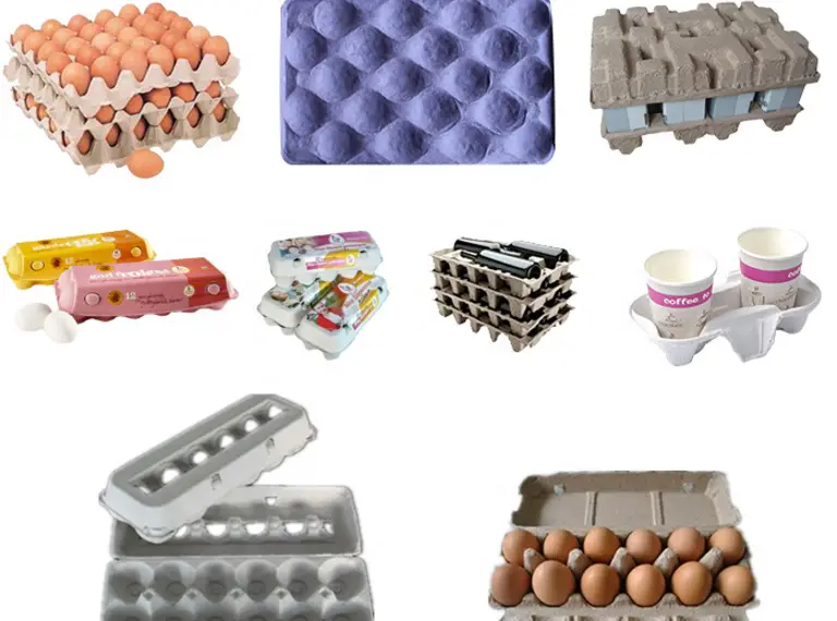 Small Semi Automatic Recycling Paper Pulp Egg Tray Machine Price to Make Eggs Trays — image 5