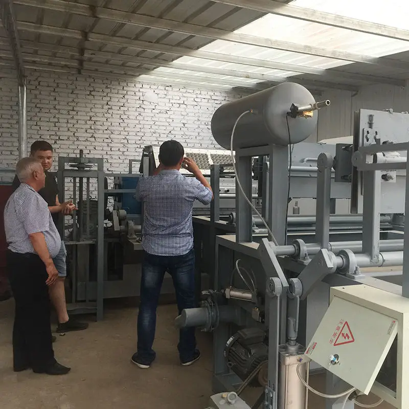 Small Semi Automatic Recycling Paper Pulp Egg Tray Machine Price to Make Eggs Trays — image 6