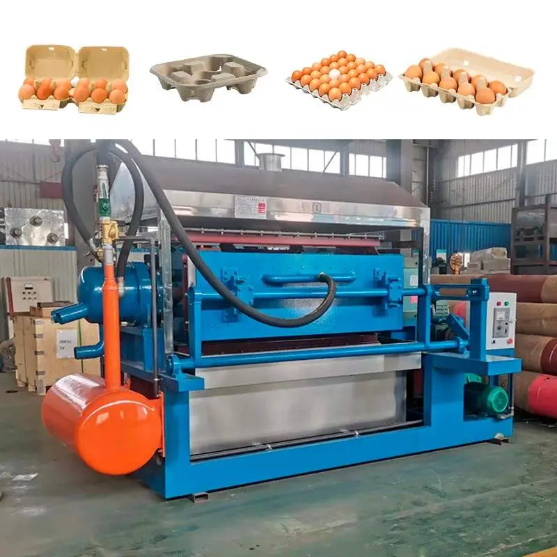 Fuyuan Factory Fully Automatic Egg Tray Machine/paper Egg Tray Forming Machine — image 3