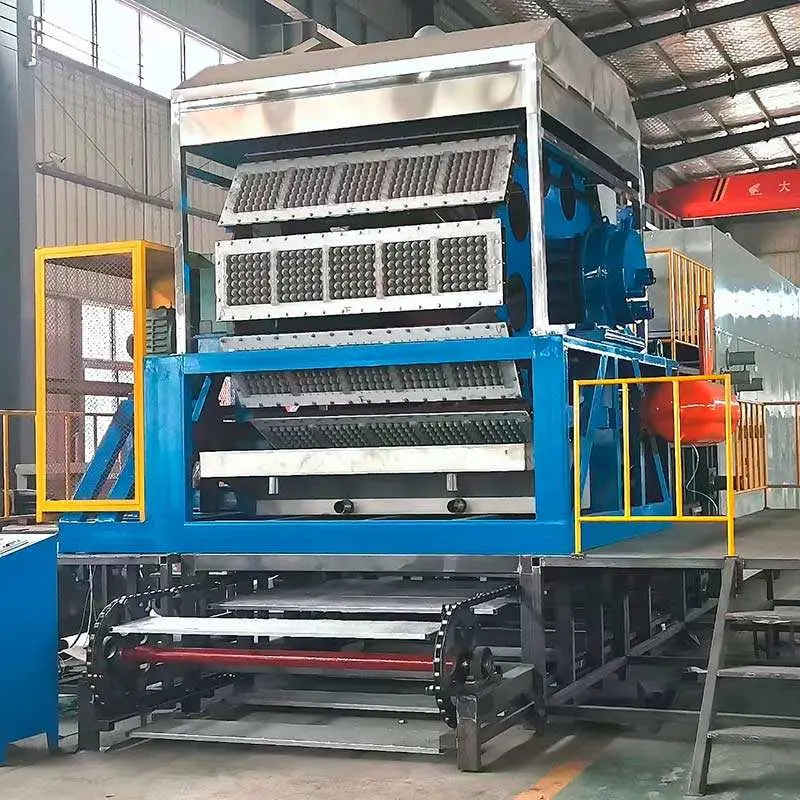 Fuyuan Factory Fully Automatic Egg Tray Machine/paper Egg Tray Forming Machine — image 4