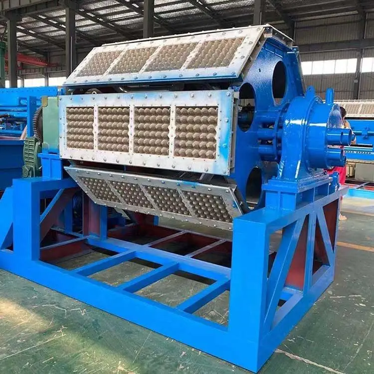 Automatic Eight-Sided Drum Pulp Egg Tray Machine with Metal Dryer for Manufacturing Plant — image 4