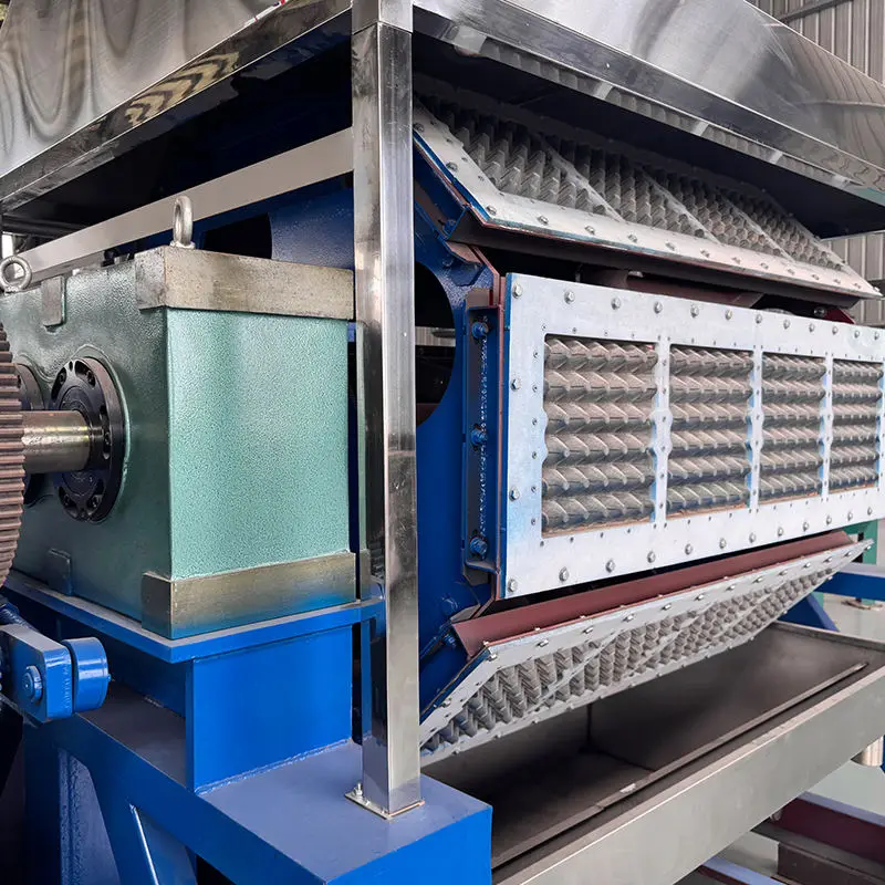 Automatic Eight-Sided Drum Pulp Egg Tray Machine with Metal Dryer for Manufacturing Plant — image 5