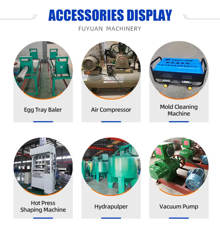 Automatic Eight-Sided Drum Pulp Egg Tray Machine with Metal Dryer for Manufacturing Plant — image 7