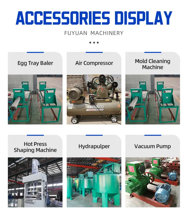 Hot Sale Egg Tray Making Machine Automatic Egg Tray Carton Machine Production Line for Small Business — image 6