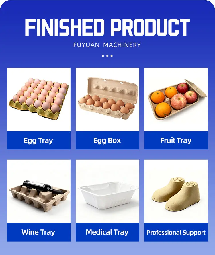 Hot Sale Egg Tray Making Machine Automatic Egg Tray Carton Machine Production Line for Small Business — image 7