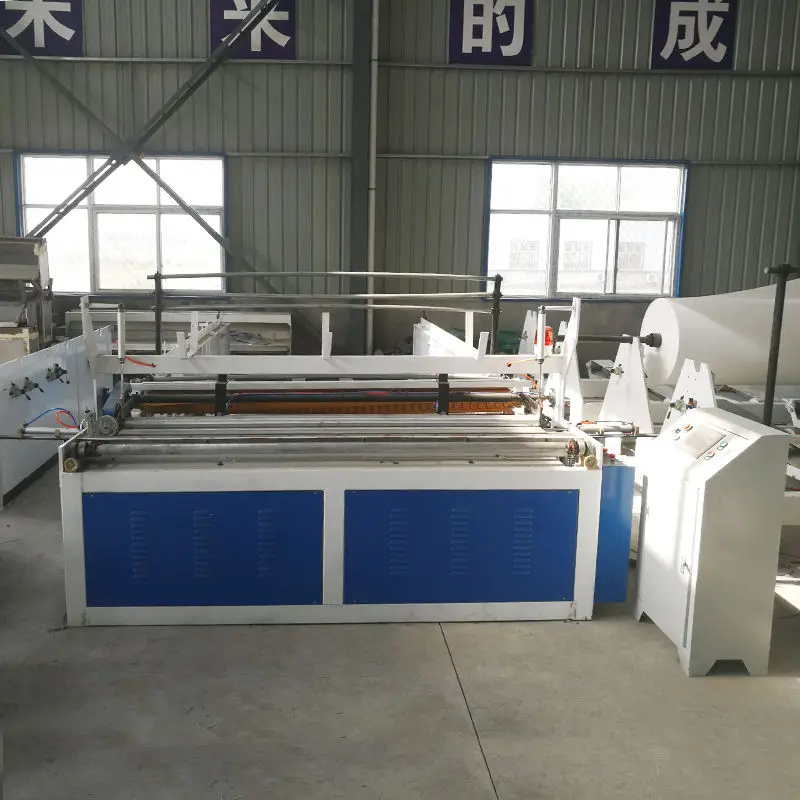 Equipment From China for Small Business Full Automatic Small Toilet Paper Making Machine — view 3