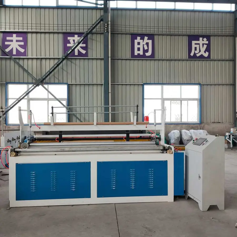 Henan Fuyuan Fully Automatic Toilet Paper Rewinding Machine Price — image 4
