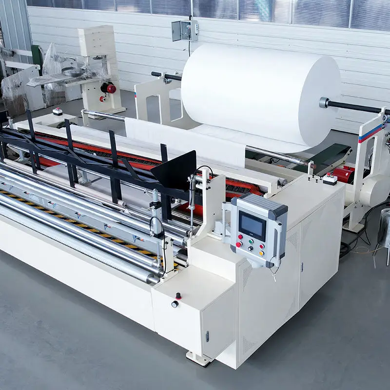 High Speed Bamboo Toilet Paper Machine Toilet Paper Machine Tissue Toilet Roll and Paper Towel Making Machine — image 4