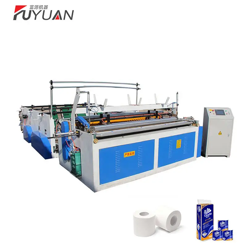 Factory Directly Sale Automatic Toilet Paper Making Machine Tissue Paper Rewinding Line — image 3