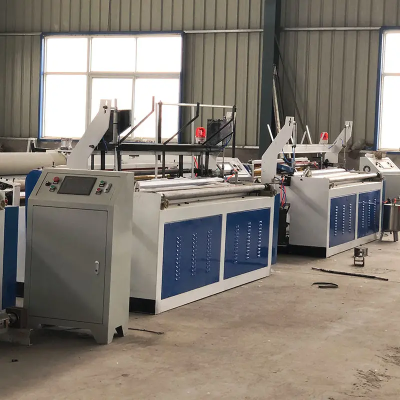 Factory Directly Sale Automatic Toilet Paper Making Machine Tissue Paper Rewinding Line — image 4