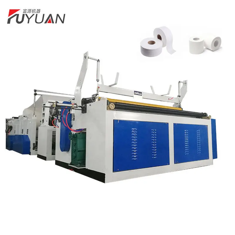 Full Automatic High Speed with Embossing Toilet Tissue Paper Converting Machine — image 3