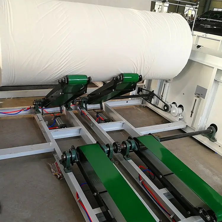 Full Automatic High Speed with Embossing Toilet Tissue Paper Converting Machine — image 6