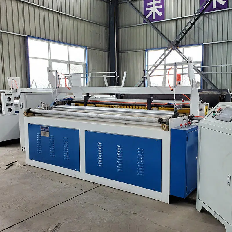 Small Machines Home Business Toilet Paper Making Machine Toilet Tissue Paper Roll Machine for Sale — image 4