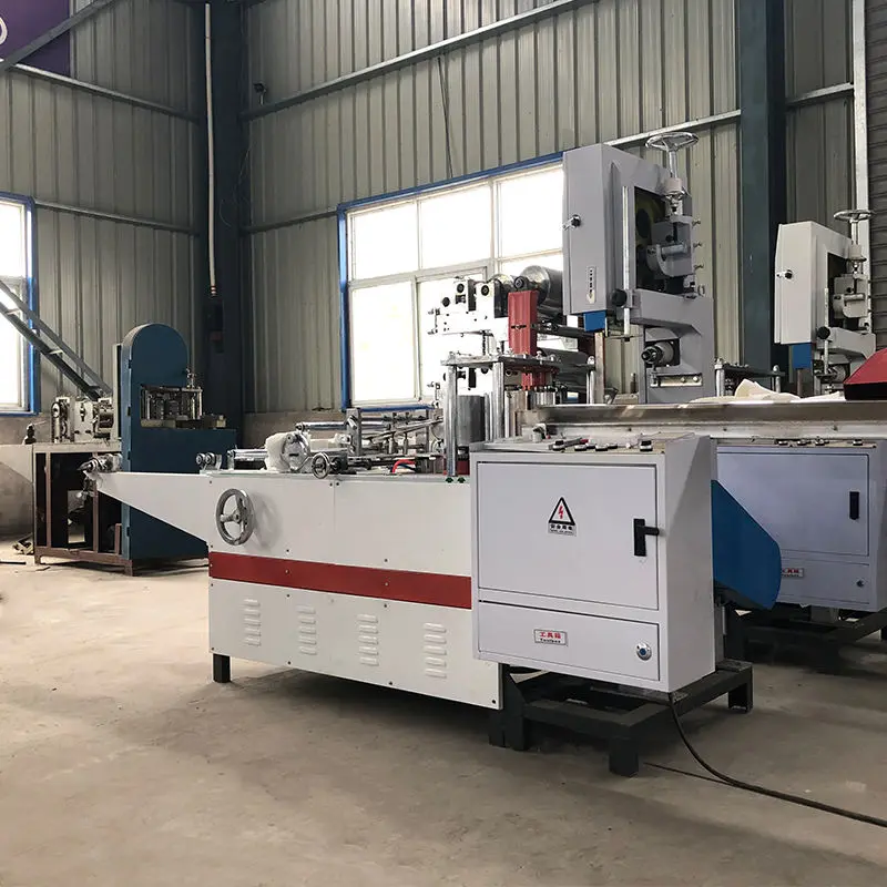 New Products Printing Serviette Making Machine Napkin Tissue Paper Folding Machine Price — view 3