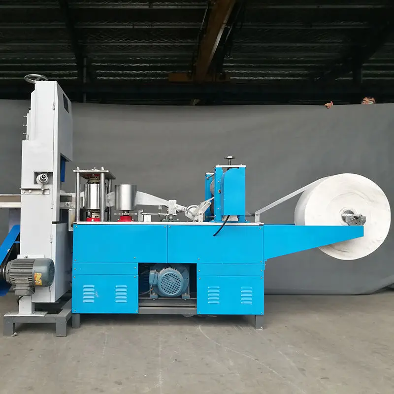 New Products Printing Serviette Making Machine Napkin Tissue Paper Folding Machine Price — view 4