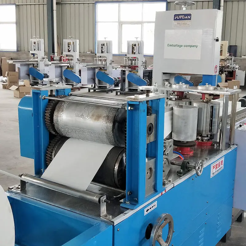 New Products Printing Serviette Making Machine Napkin Tissue Paper Folding Machine Price — view 5