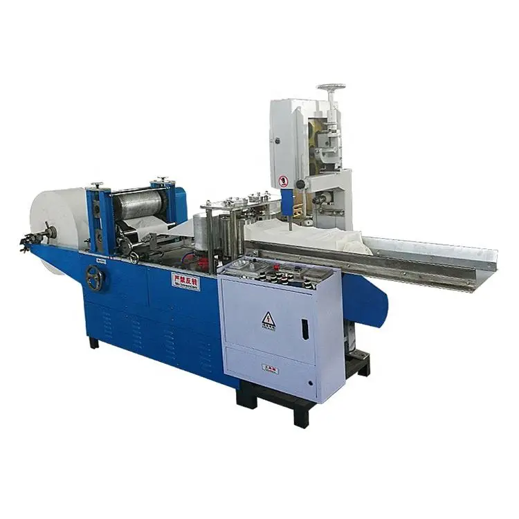 High Quality Napkin Paper Making Machine with Paper Folding Function Pump & Bearing CE ISO9001 Certified — view 1