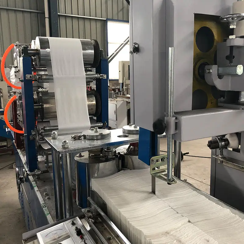 New Products Printing Serviette Making Machine Napkin Tissue Paper Folding Machine Price — view 6