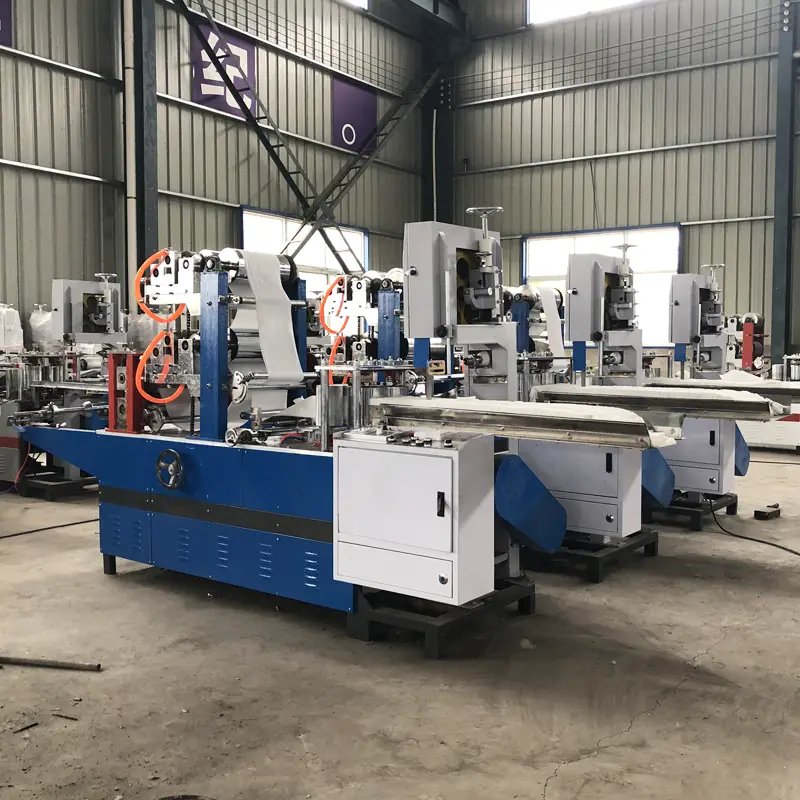 2 Colors Printing Napkin Tissue Machine Napkin Paper Product Making Machinery — image 4