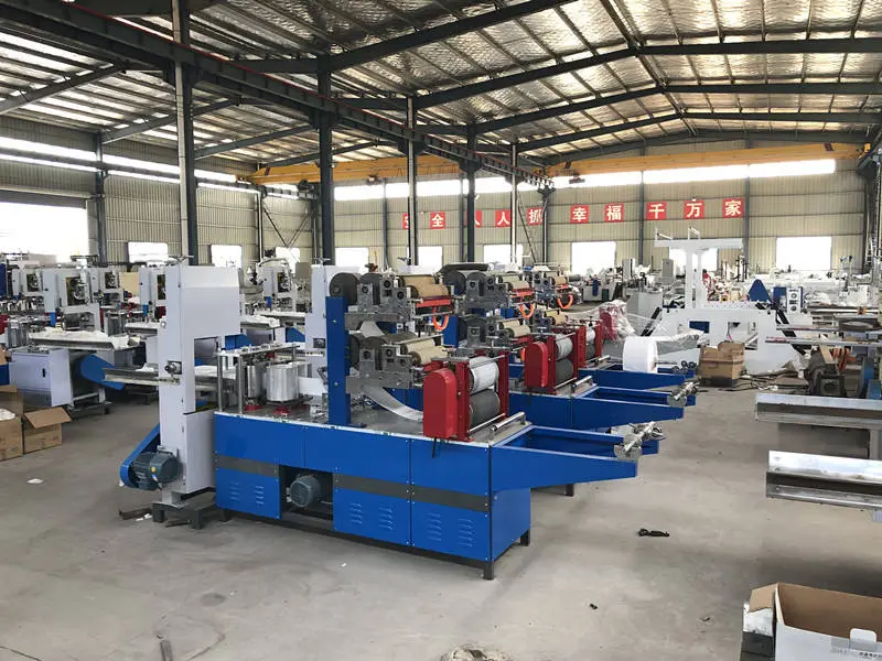 Small Machines for Home Business Napkin Tissue Paper Product From Henan Fuyuan Napkin Embossing Cutting Line — image 3