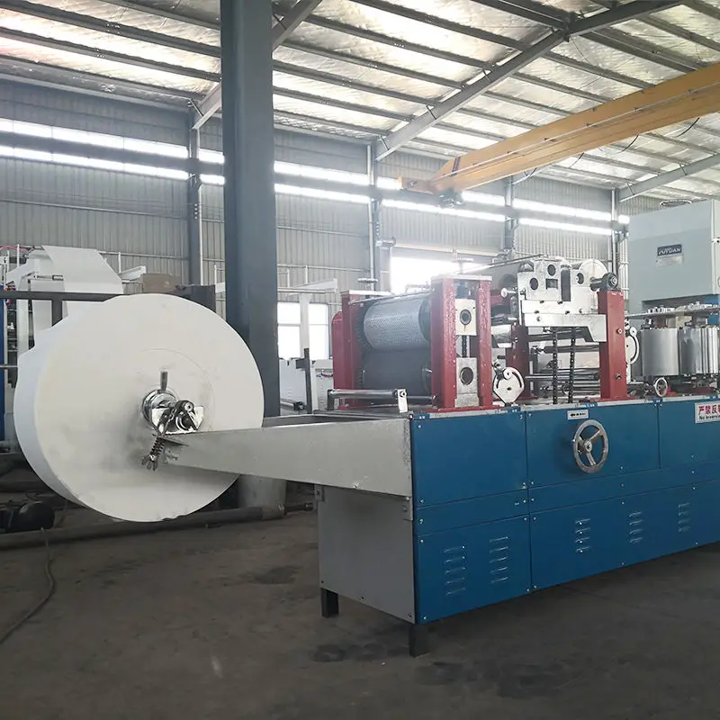 Small Machines for Home Business Napkin Tissue Paper Product From Henan Fuyuan Napkin Embossing Cutting Line — image 5