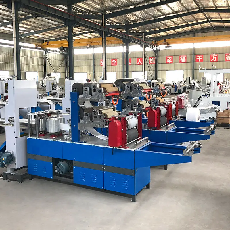 Automatic PLC Controlled High-Speed Napkin Paper Folding Machine with Motor — image 5