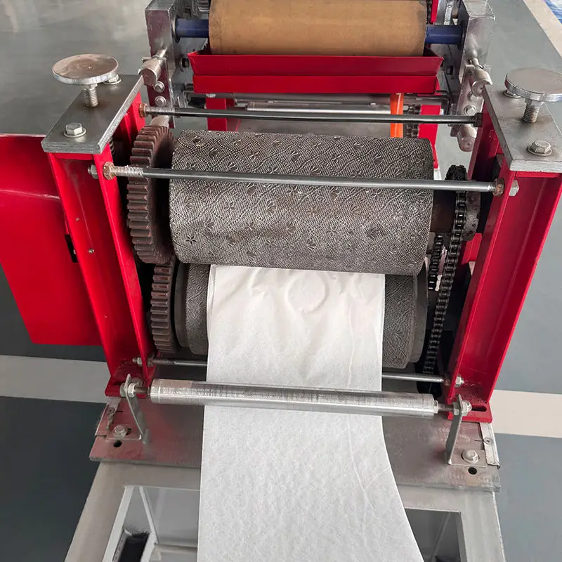 Automatic PLC Controlled High-Speed Napkin Paper Folding Machine with Motor — image 6