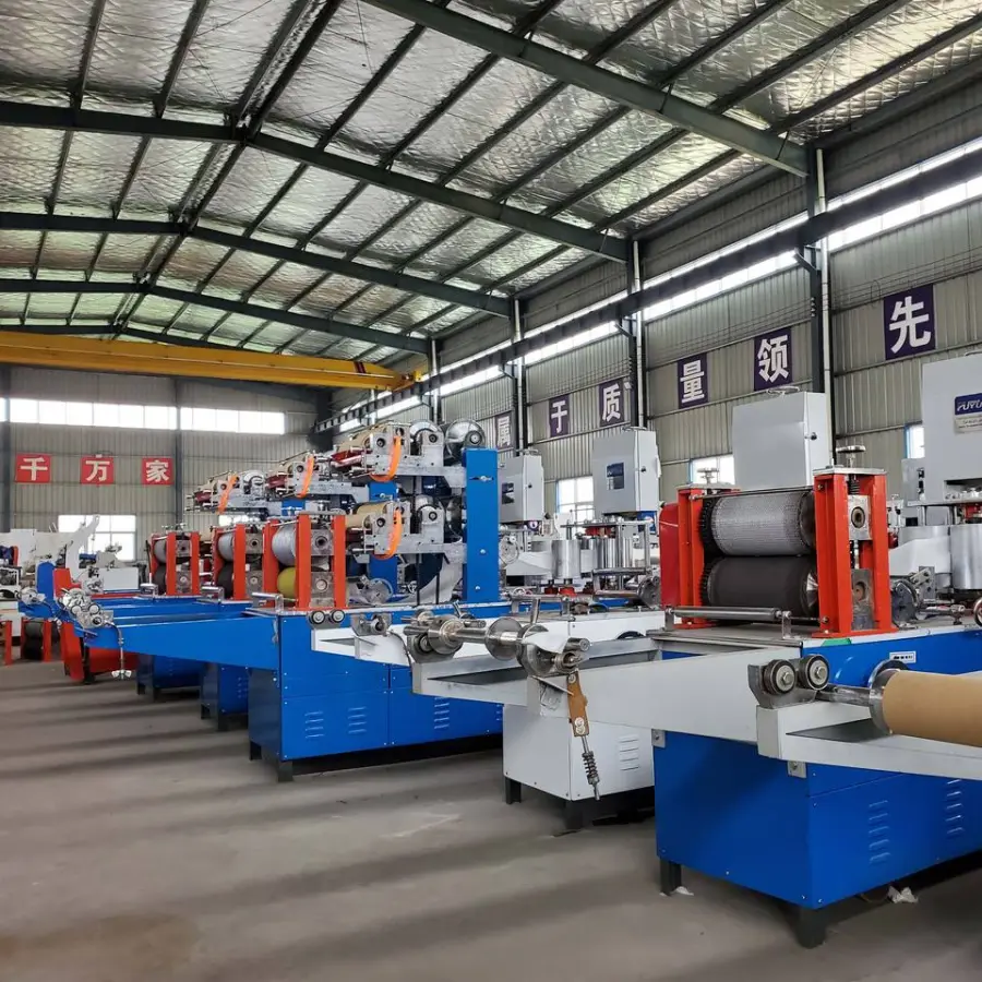 Jumbo Roll Tissue Paper Slitter Small Serviette Paper Folding Color Printing Napkin Paper Making Machine — image 5