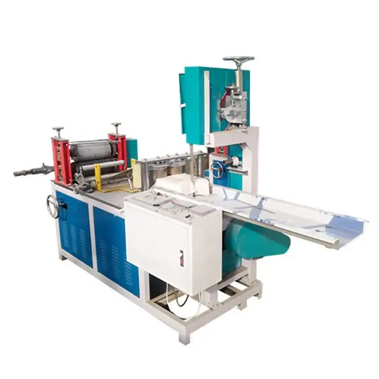 Restaurant Use Napkin Machine Price Serviette Tissue Paper Folding Cutting Line — view 2