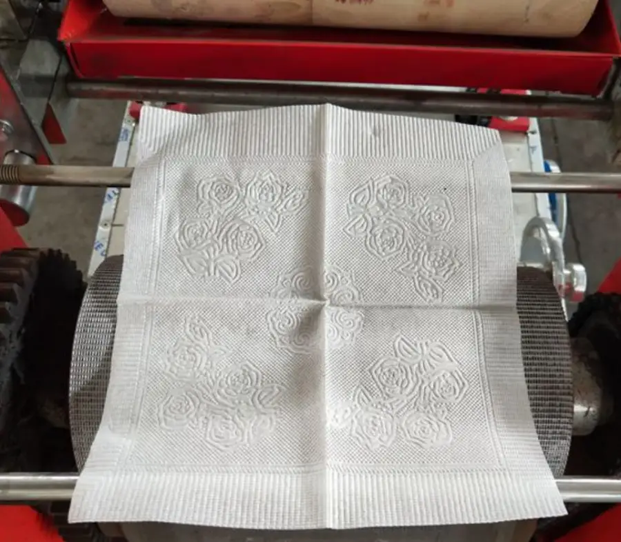 Hot Selling Fully Automatic Paper Napkin Machine Paper Napkins Machines Printing Napkin and Tissue Paper Cutting Machine — image 7