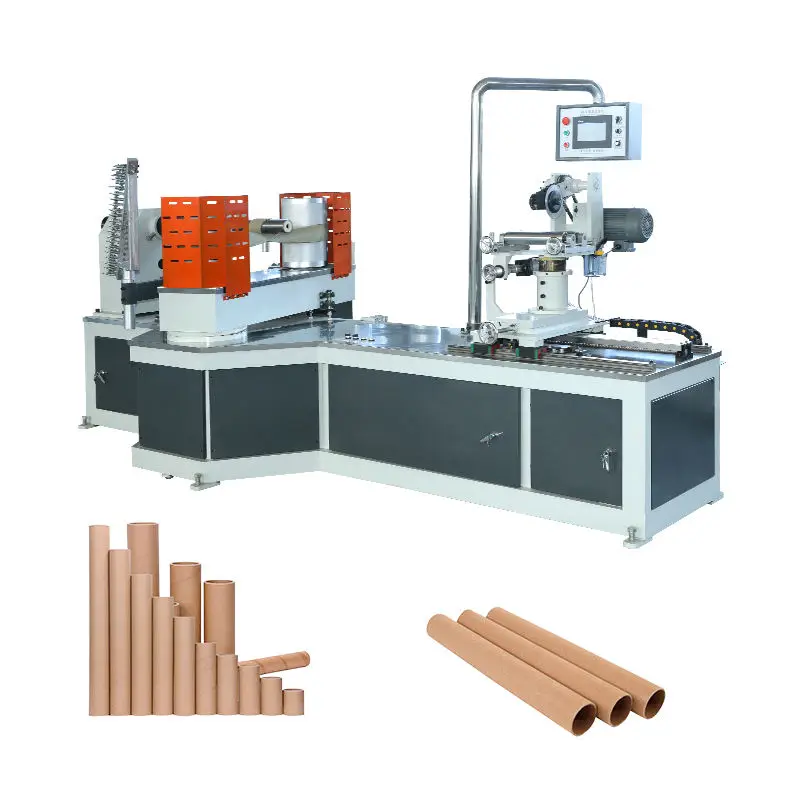 Fuyuan Fully Automatic Toilet Tissue Paper Tube Making Machine Paper Core Making Machine — view 1