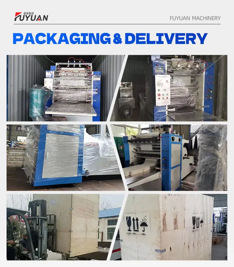 Fuyuan Automatic Tissue Paper Making Machinery Facial Tissue Folding Machine — image 6