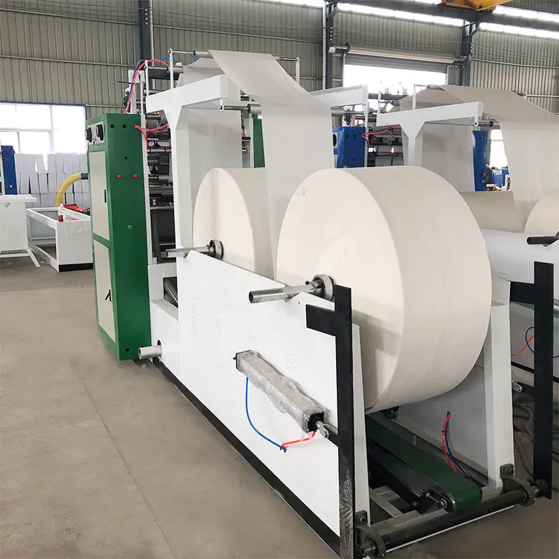 PLC Engine Driven Four Line Facial Tissue Paper Manufacturing Machine High-Speed 800-100m/min 220V/380V for Hotel Restaurant Use — image 4
